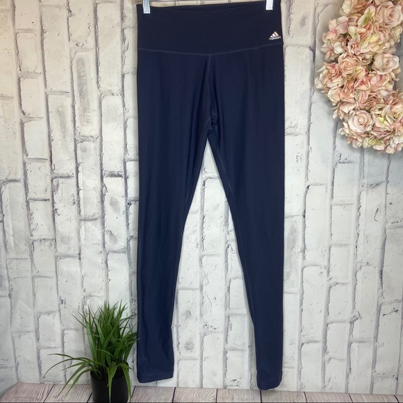 Adidas blue high waist skinny eyelet ankle legging - Picture 11 of 11